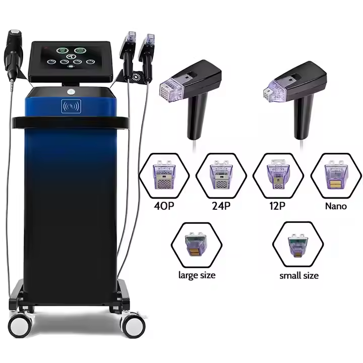 Best Price Glod RF Crystallite Depth 8 Portable RF-Microneedle for Skin Rejuvenation Anti-Aging Wrinkle Removal Machine