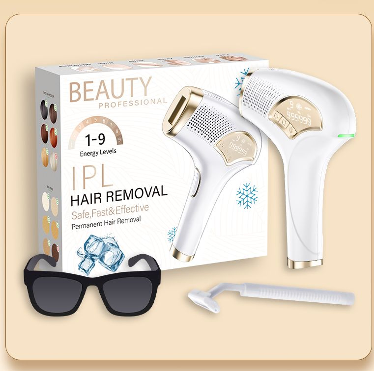 Advanced IPL Laser Hair Removal Device Permanent Hair Reduction Instrument for Home