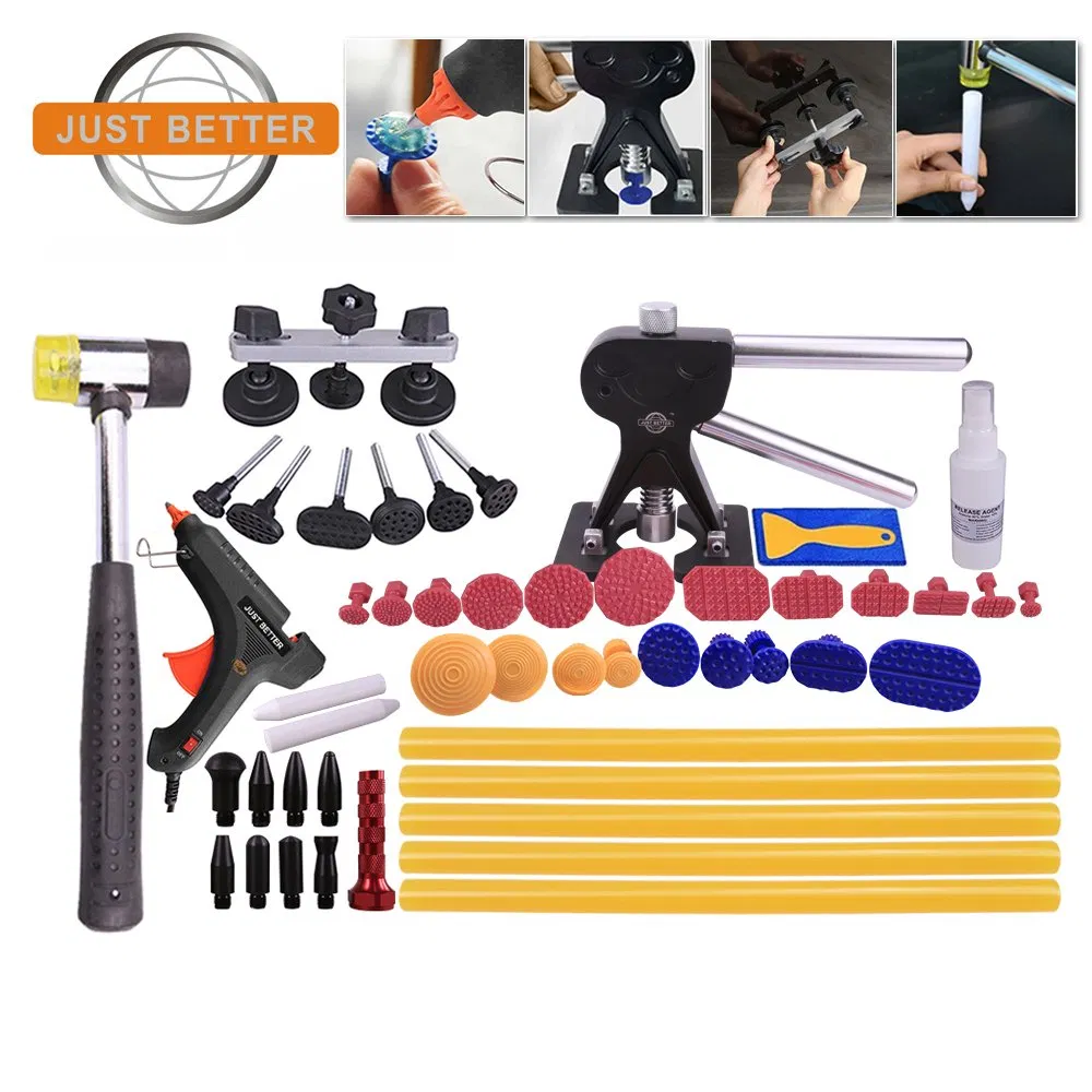 Paintless Dent Repair Tools Smiling Face Dent Lifter Glue Pdr Tool Set