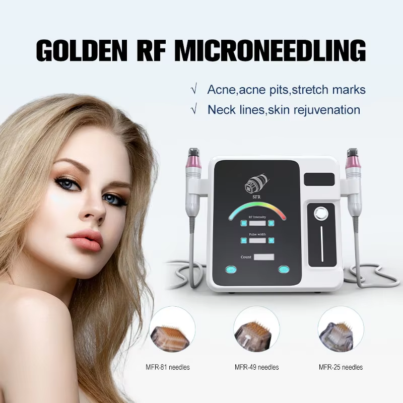 New Technology Rf Skin Rejuvenation Fractional Microneedle Machine for Wrinkle Removal Treatment