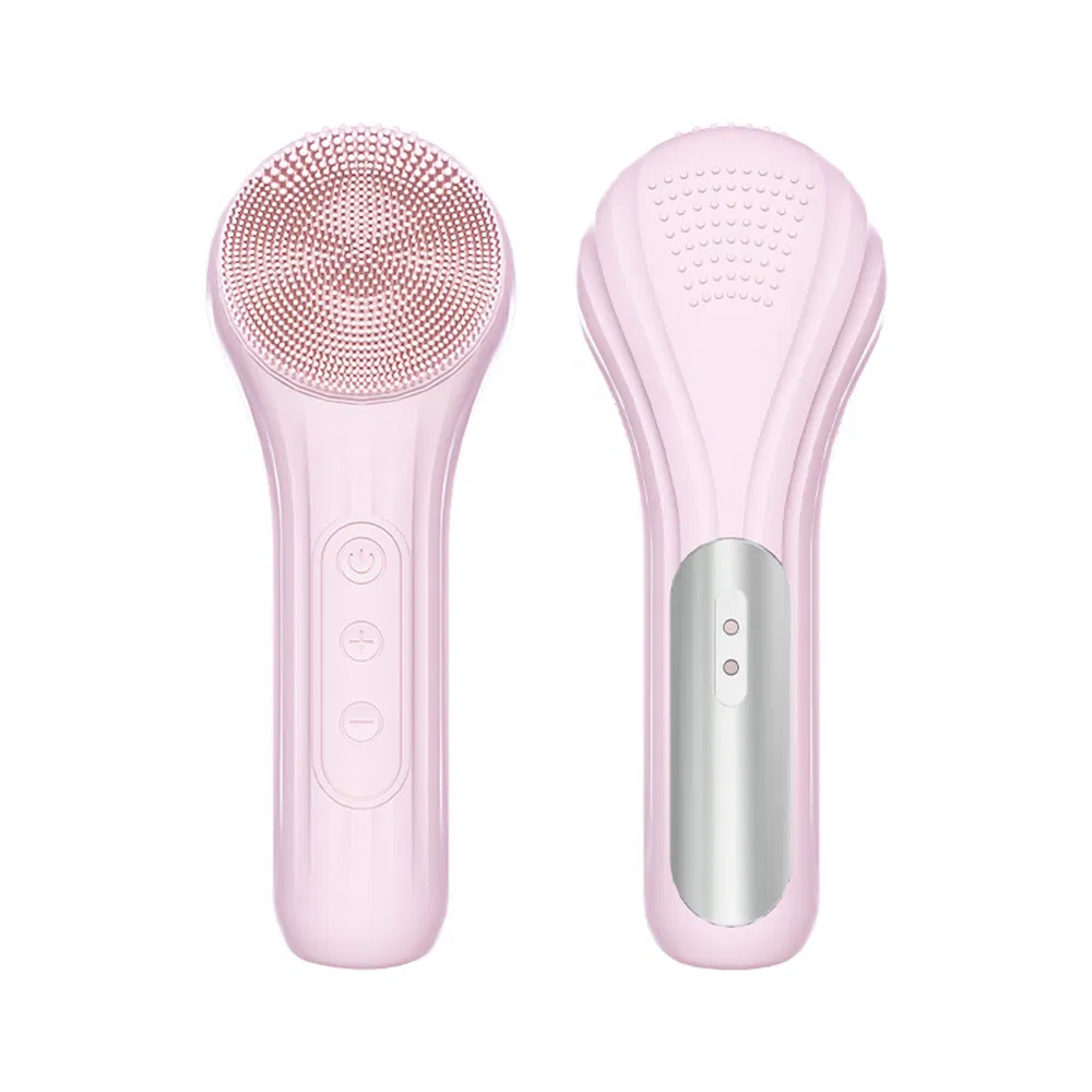 Vibrating Beauty Face Cleaner Tool Electric Skin Care Deep Cleaning Scrubber Silicone Facial Sonic Cleansing Brush
