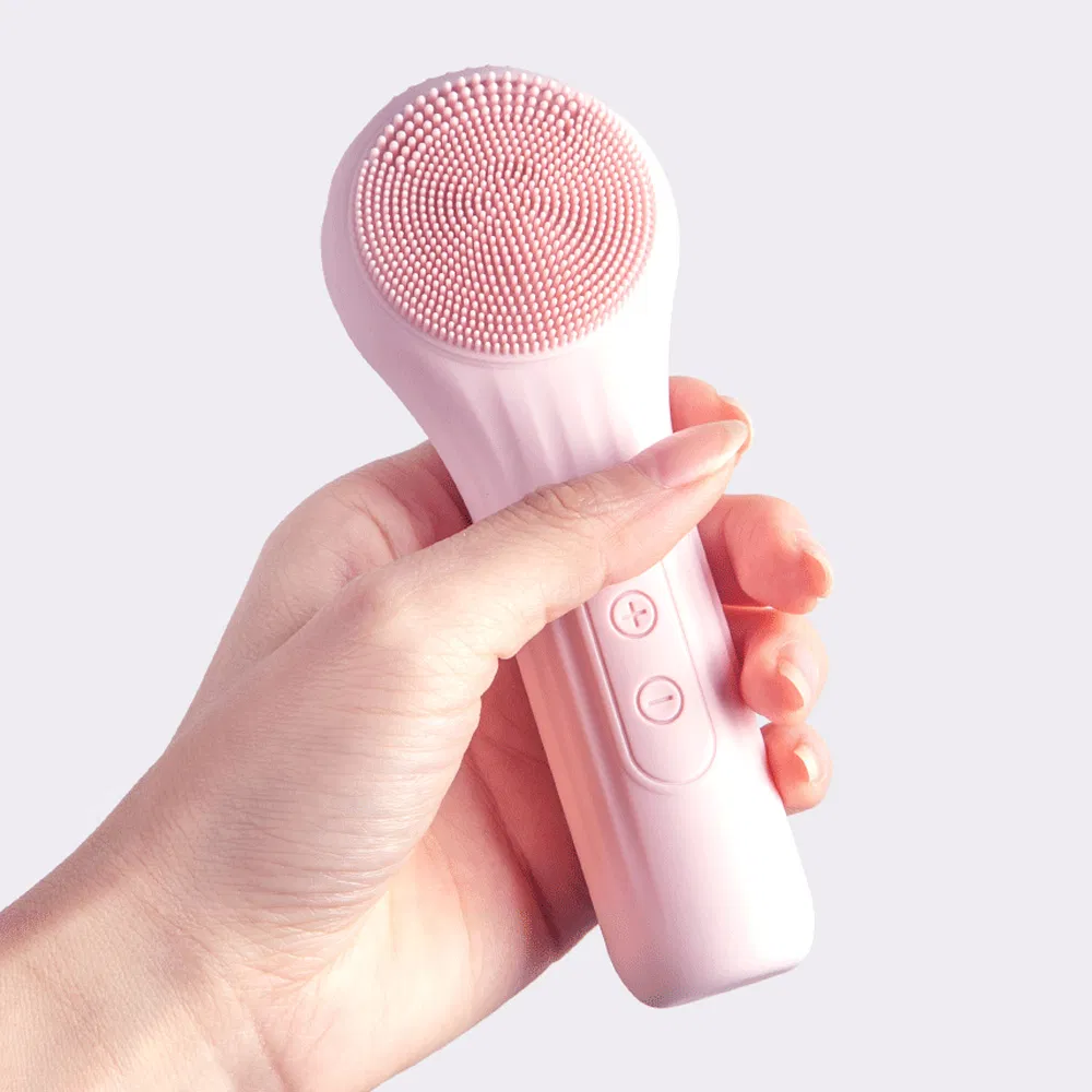 Vibrating Beauty Face Cleaner Tool Electric Skin Care Deep Cleaning Scrubber Silicone Facial Sonic Cleansing Brush