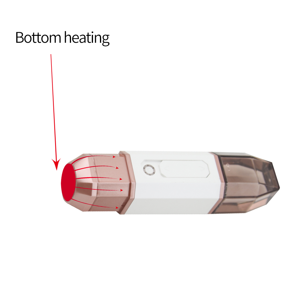 30ml Hydrogen Nano Mister, Portable Ionic Facial Steamer and Moisturizing Sprayer for Skin Hydration and Makeup Setting