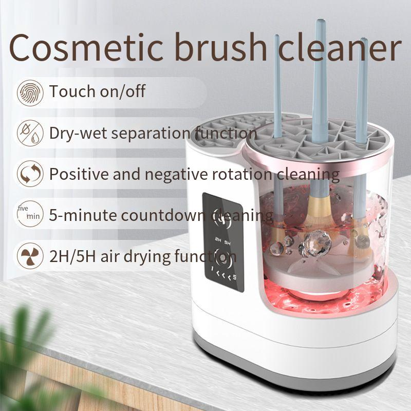 New Household Electric Cleaning Quick-Drying Brush Charging Automatic Washer Tool Makeup Brush Cleaner