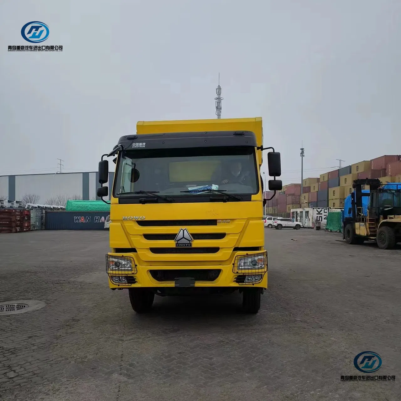 HOWO Hohan New Face Transportation Vehicles Normal Color Second Hand Front Hydraulic Lifter Sinotruk HOWO Transport Coal Mine Dump Tipping Platform Cargo Truck