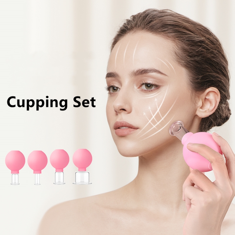 Custom Silicone Anti Cellulite Cupping Cups Massage Vacuum Suction Facial Cupping Therapy Massager