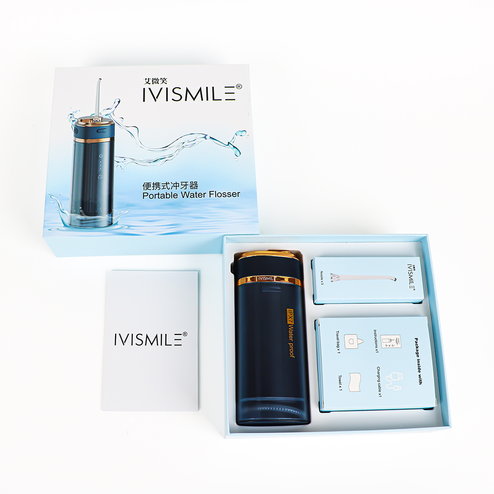 Portable Cordless Water Flosser 270ML Tank Mini Electric Oral Irrigator Dental Teeth Cleaner