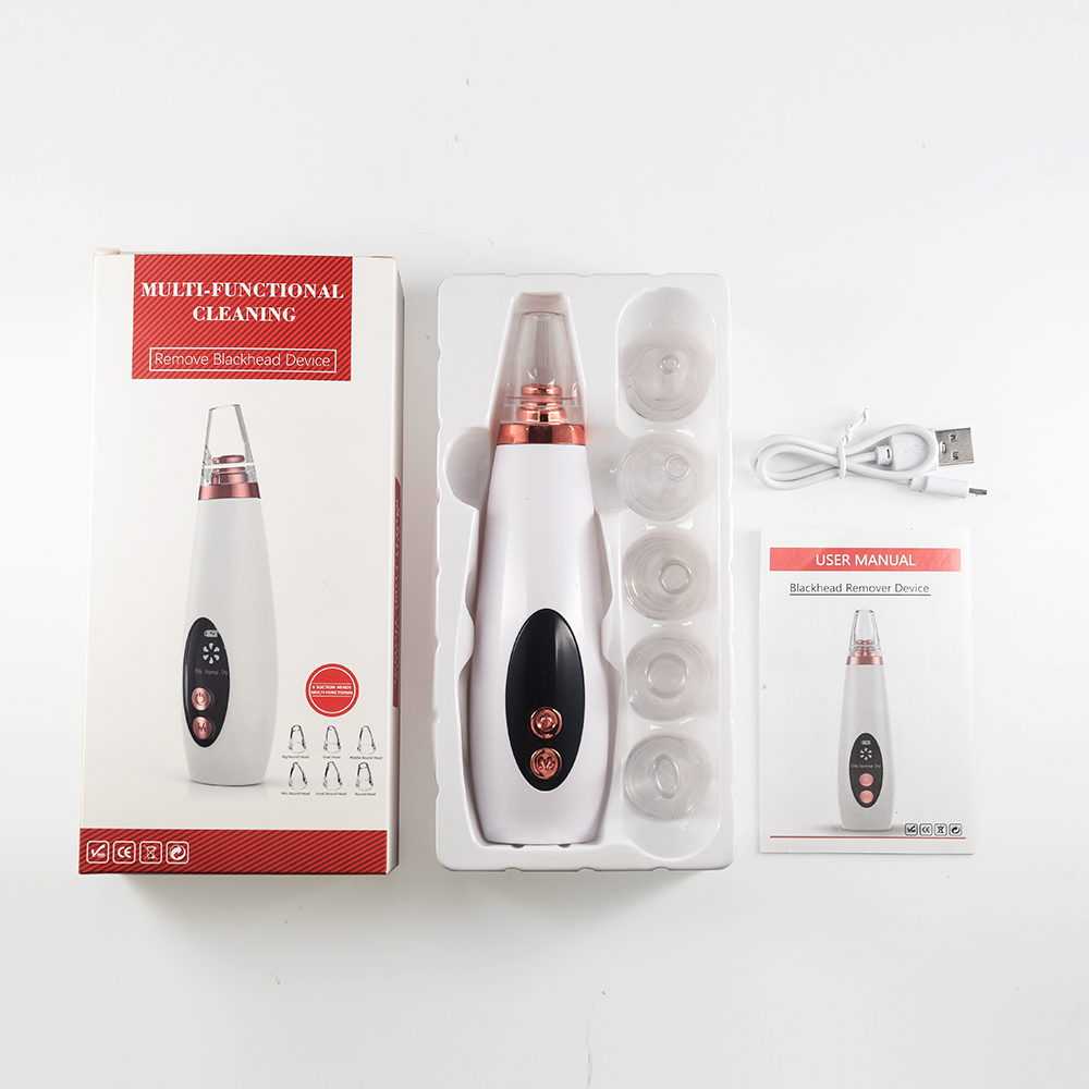 6 Heads Skin Care Electric Suction Blackhead Remover Extraction Vacuum Blackhead Remover Pore Vacuum Cleaner