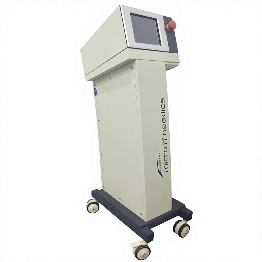 Vertical 2-Handle RF Microneedle RF Machine for Skin Tightening Anti-Aging Scar Removal Radio Frequency Fractional Treatment
