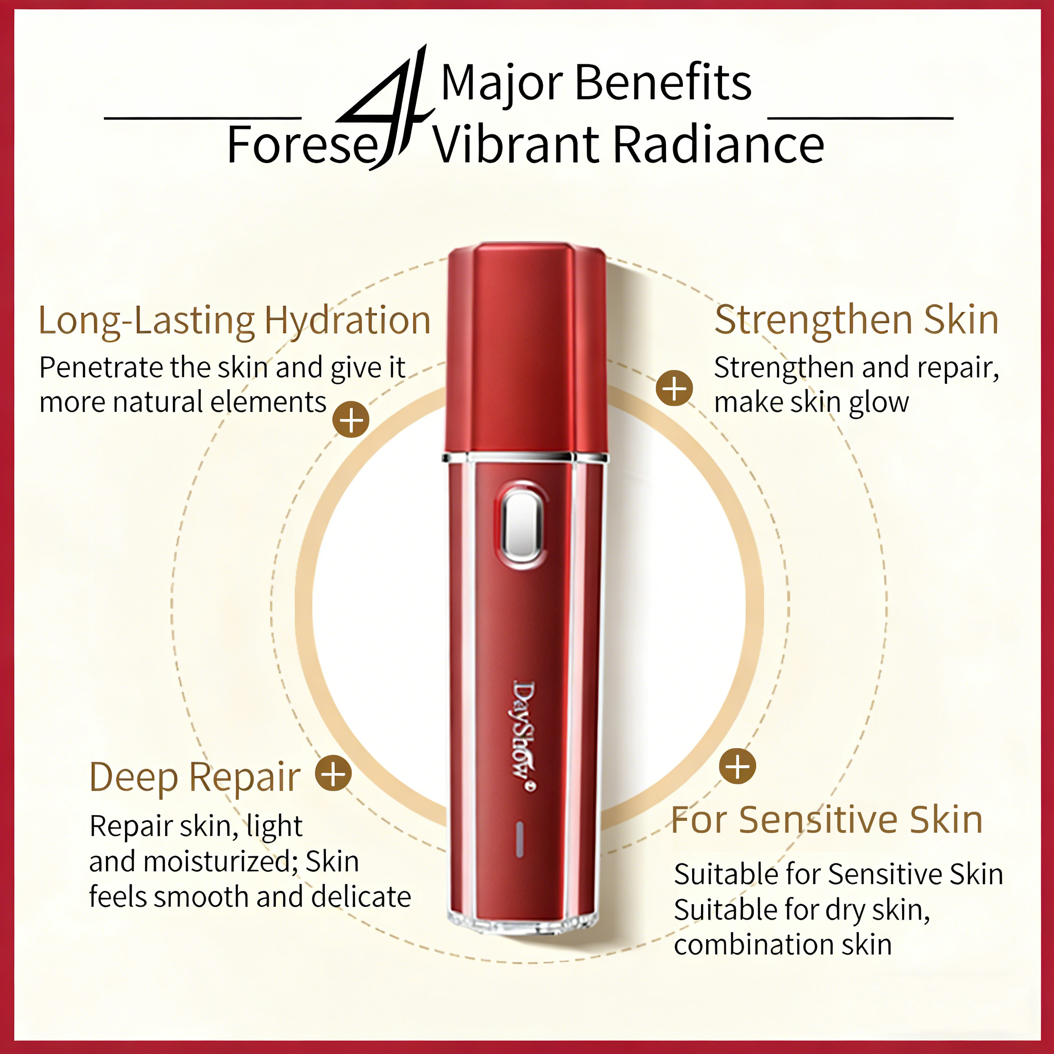 Portable Nano Lonic USB Electric Powered Facial Mist Sprayer Hydrating Atomizer for Instant Skin Rejuvenation and Household Use