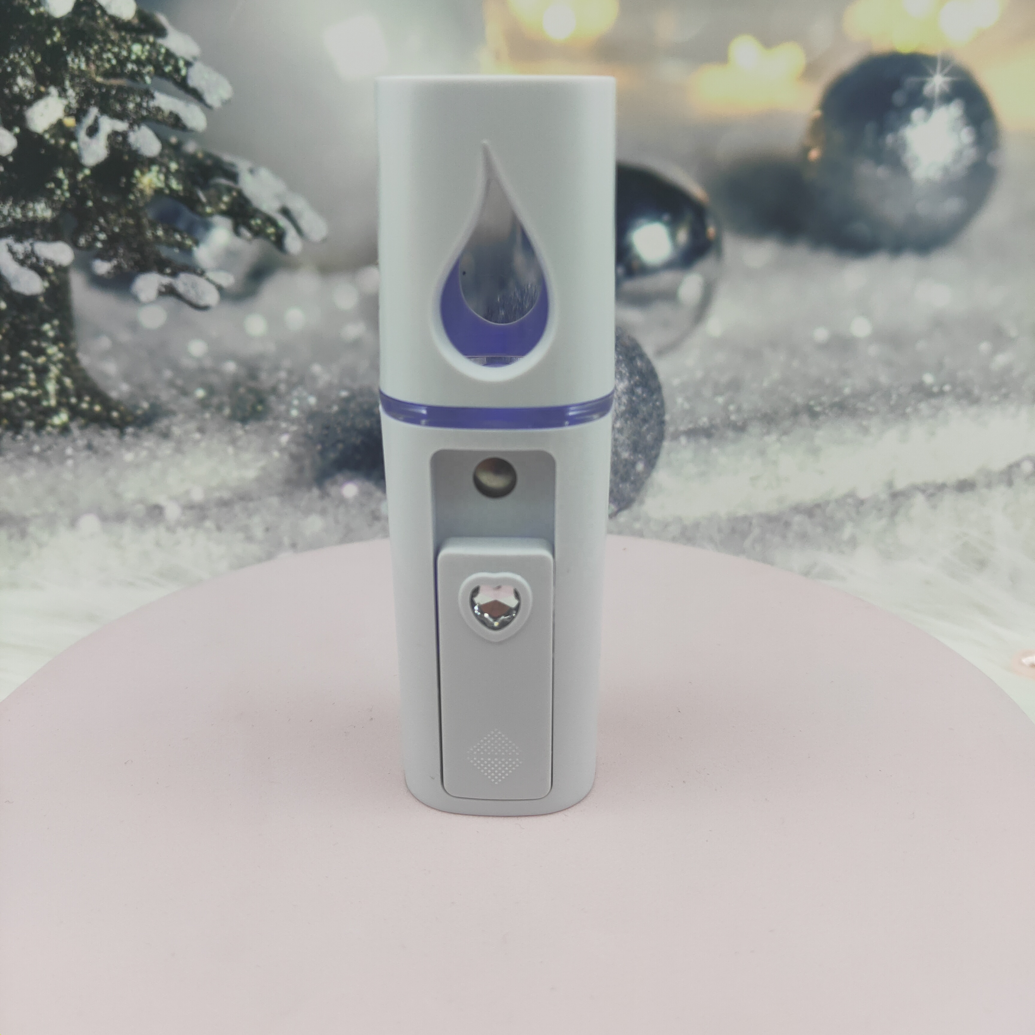20 ML Portable Nano Mist Sprayer USB Rechargeable Nano Facial Steamer Mist Spray Ionic Seyard Nano Mist Hair Machine 1 Hour 20ml
