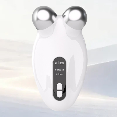 Duofu 3 in 1 EMS Face Massager Vibration Bionic Current Constant Temperature 3 Gears