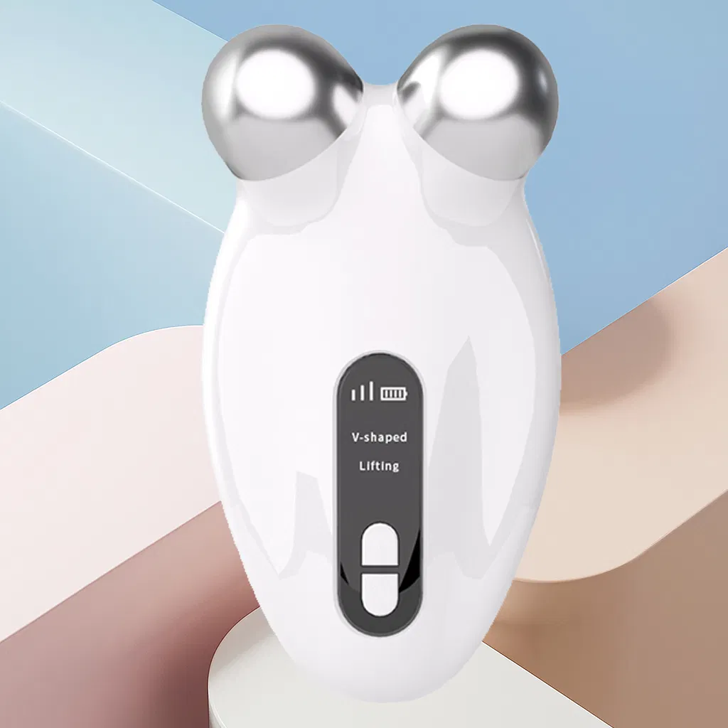 Duofu 3 in 1 EMS Face Massager Vibration Bionic Current Constant Temperature 3 Gears