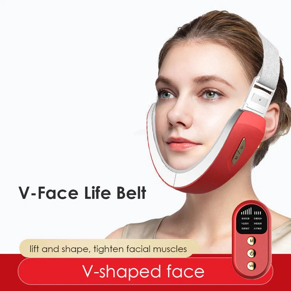 New Beauty Tools Electric V Face Shaping Massage Remote Control Face Lifter Device Electric Slimming Machine