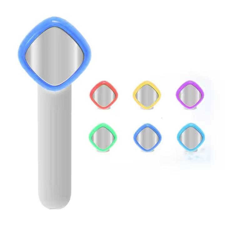 2025 New Arrival 6 Color Light Face Beauty Machine Cold and Hot Hammer Facial Lifting Skin Tightening Cooling Massager