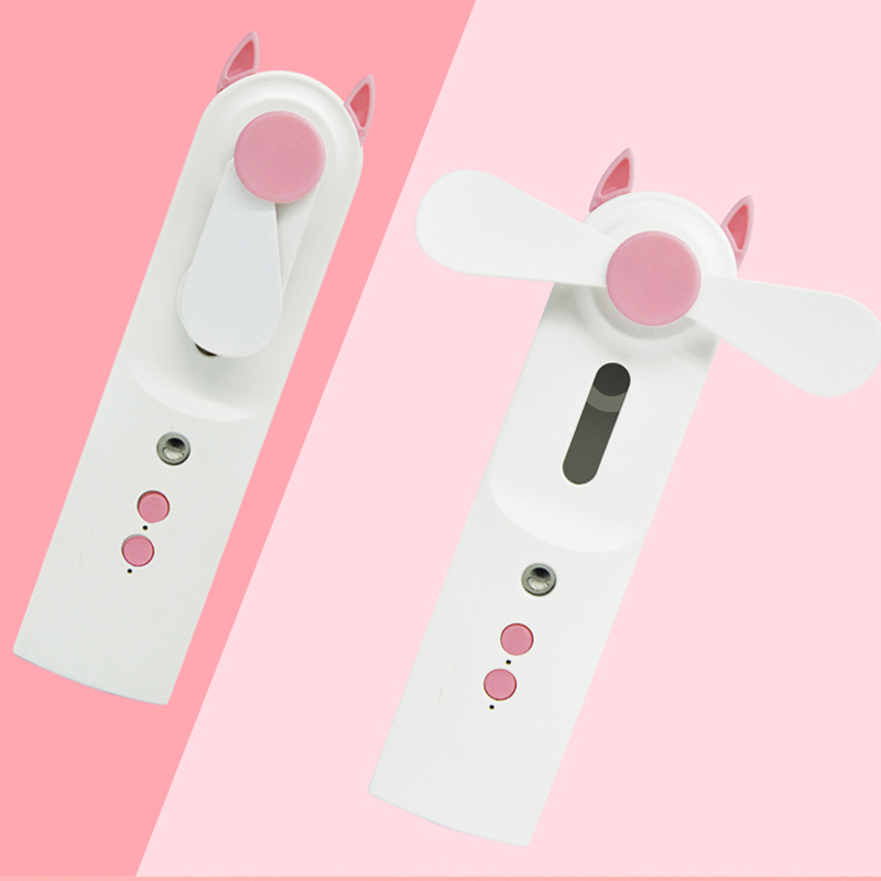 USB Rechargeable Nano Spray Mini Ultrasonic Nano Ionic Facial Steamer Moisturizer Handheld Nano Mister with Usb Fa