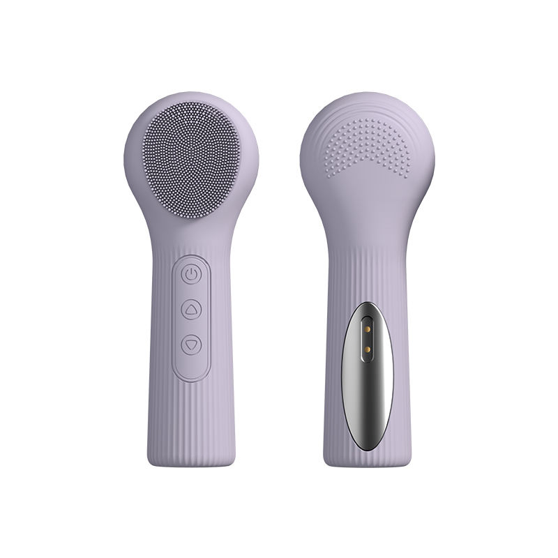Portable Electric Vibrating Facial Cleansing Brush Waterproof Skin Exfoliating Cleansing System
