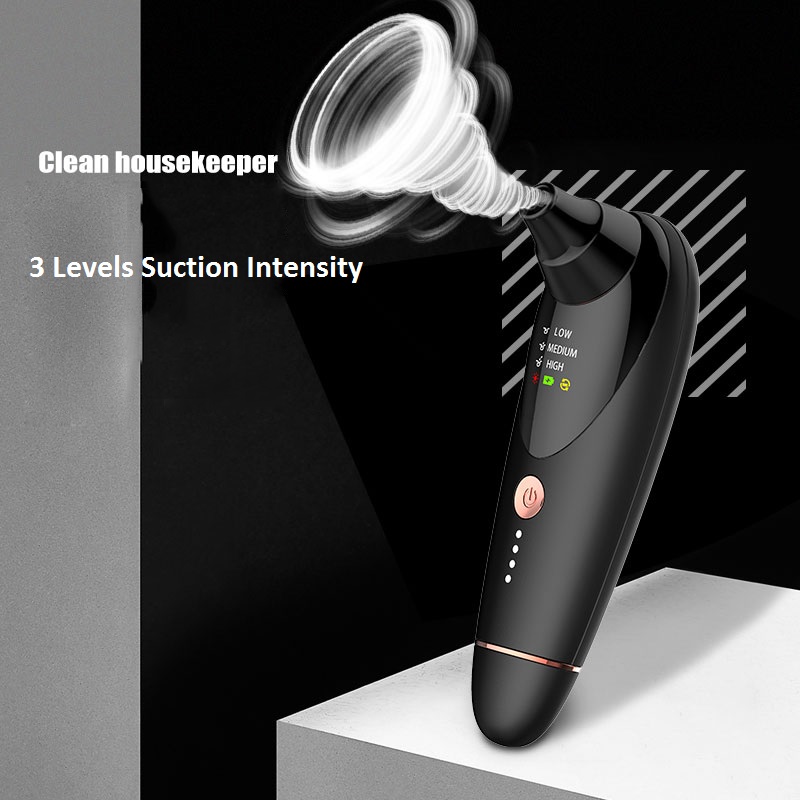 Vacuum Blackhead Removal Machine Skin Facial Pore Cleanser Whitehead Suction Refine Pores Hot Compress