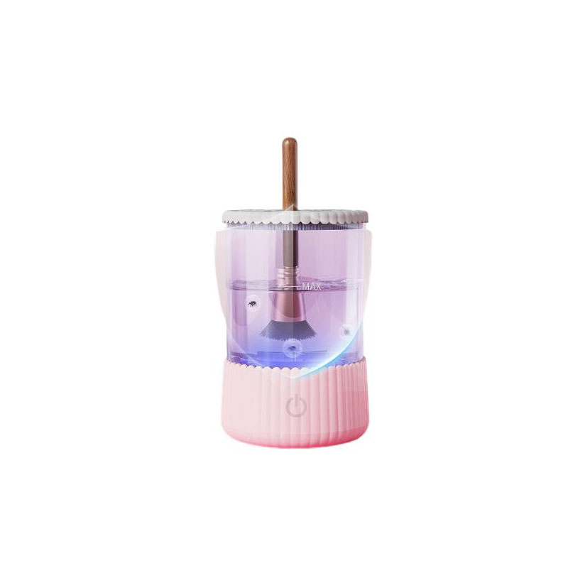 Fast Acting Electric Makeup Brush Cleaner Device Makeup Clean