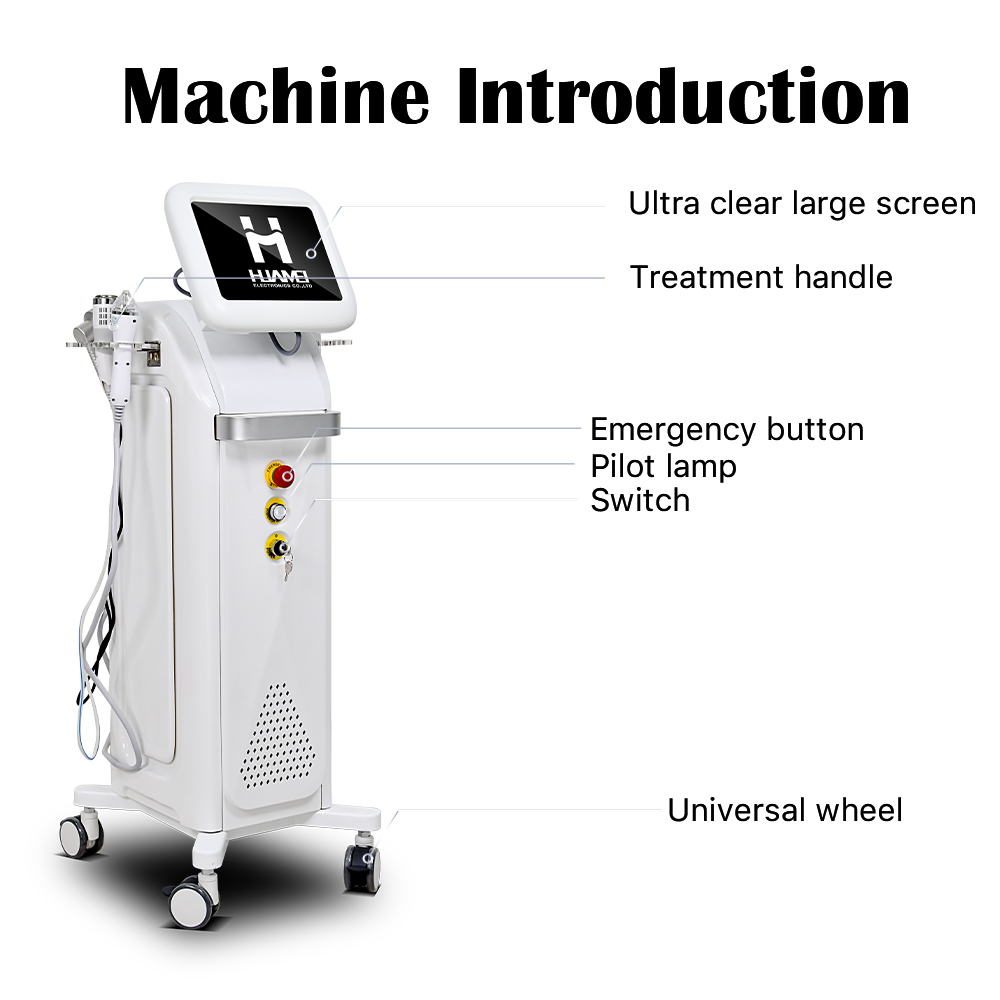 2023 Professional Radio Frequency Fractional Machine Skin Tightening LED Light Facial Rf Microneedle Machine