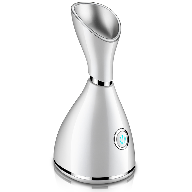 Dropshipping Handheld Nano Face Spray Household Face Care Vapozone Nano Ionic Warm Steam and Deeply Moisture Facial Steamer