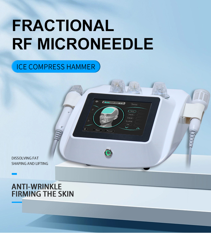 Portable RF Microneedling Machine for Skin Tightening and Stretch Mark Removal
