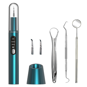 Upgraded Ultrasonic Vibration Frequency Dental Tooth Cleaner and Teeth Whitening