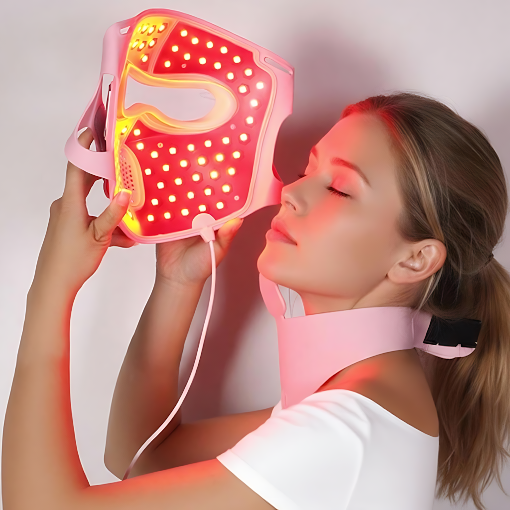 Manufacturer Led Light Therapy Face Mask Machine Led Face Mask Led Facial Mask Red Light Therapy Mask