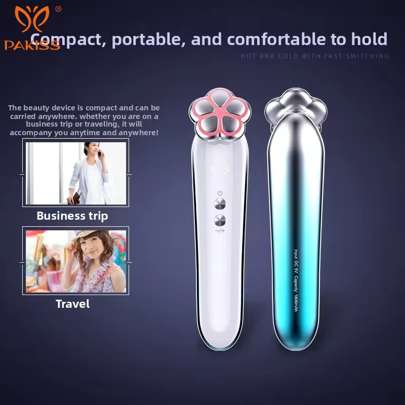Pakiss RF Eye Massager Wand Dark Circles Eye Bags Wrinkle Remover Eye Care Beauty Device
