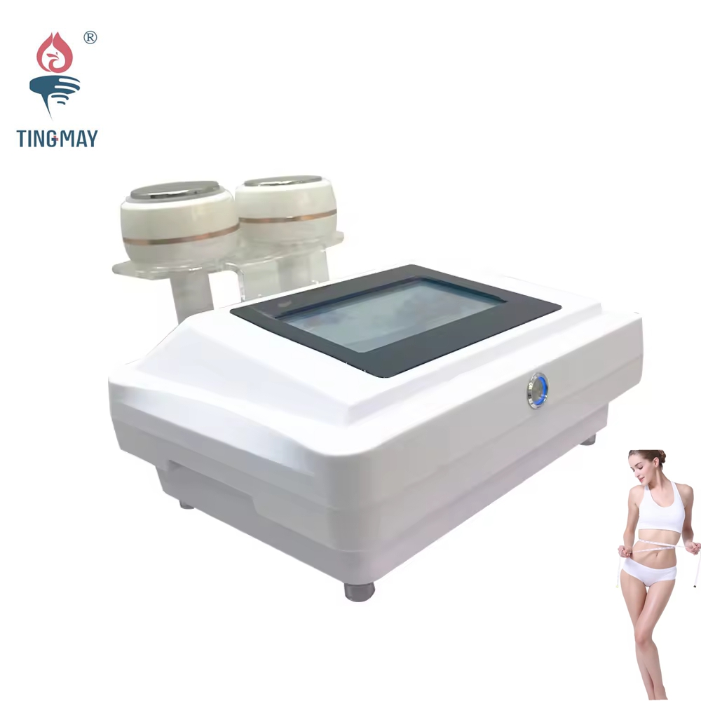 Dual Wave Cavitation System 40KHZ &amp; 80KHZ for Non Invasive Body Contouring