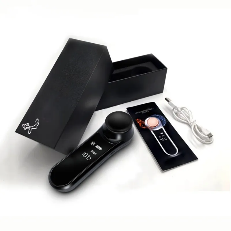 Wireless Handheld Vibration Anti-Wrinkle Hot and Cold Eye Massager Shiatsu Skin Lifting Facial Massager