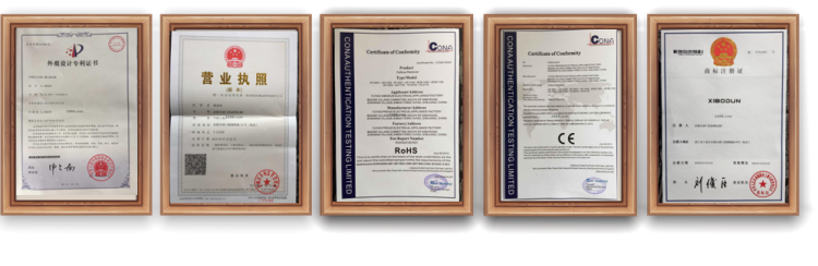 Certificates
