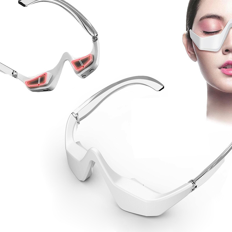 Eye Relax Massager with Heating Hot Compress and Vibration Comfortable Warm up Eye Therapy Eye Massager Device