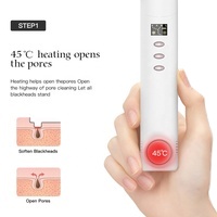 Electric Suction Blackhead Remover Vacuum Cooling Heating Whiteheads Device Cleansing Beauty Device Woman Man Product