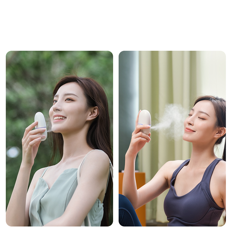 USB Rechargeable Electric Handheld Air Humidifier USB Mini Portable Nano Facial Mister