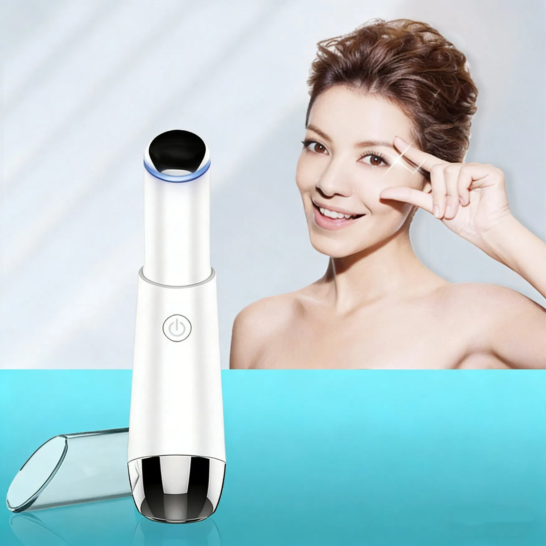 Portable Heated Eye Care Wand with Auto-Shutoff Function
