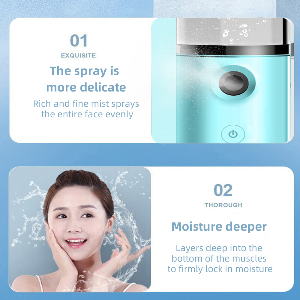 Nano spray mist display 1