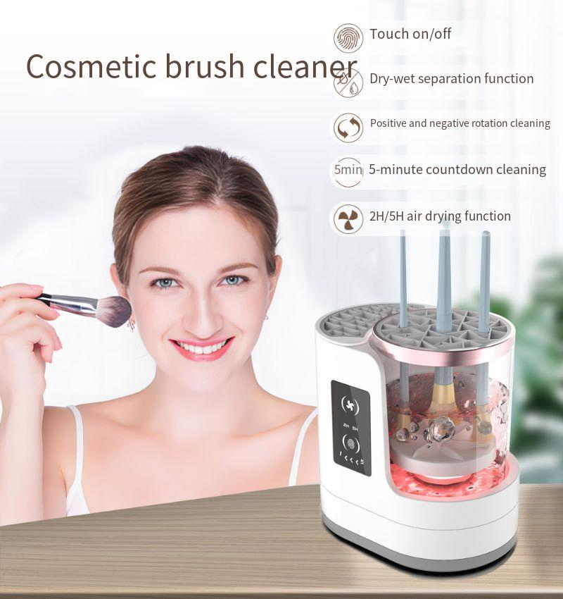 New Household Electric Cleaning Quick-Drying Brush Charging Automatic Washer Tool Makeup Brush Cleaner