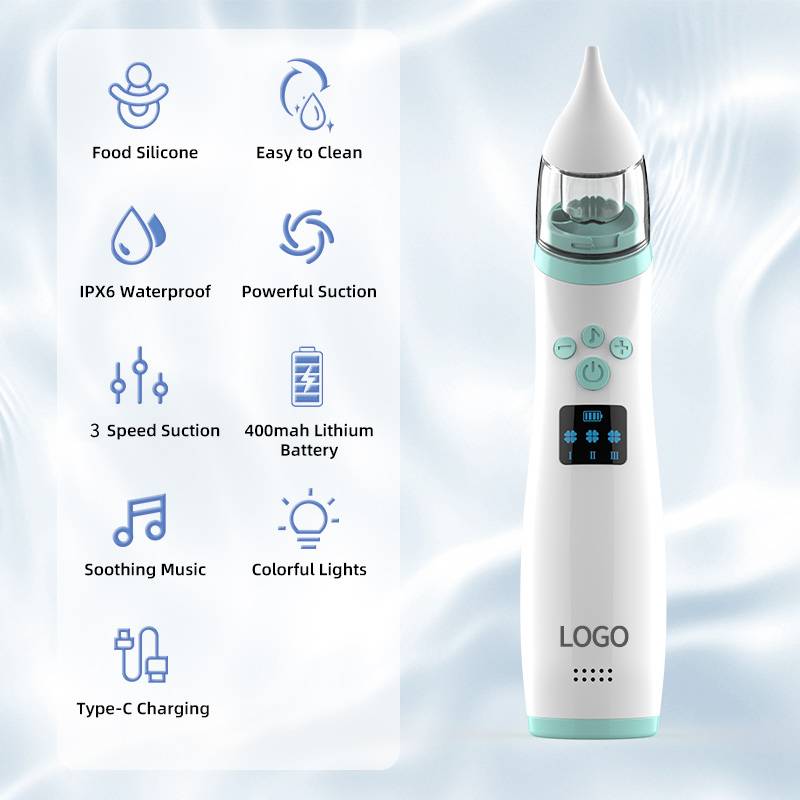 High-quality Hospital Vacuum Suck Automatic Booger Sucking High Suction Electric Nasal Aspirator