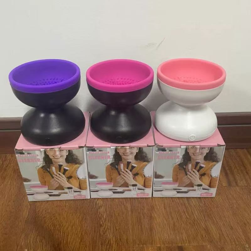 Factory New Tool Auto Cleaner Quick Dry Electric Makeup Brush Scrubber