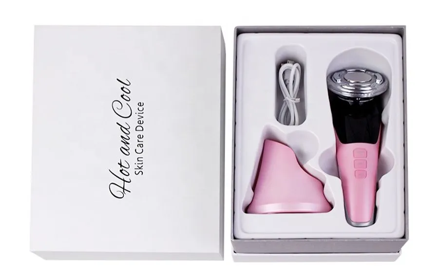 Hot and Cold Face Beauty Device Facial Massager