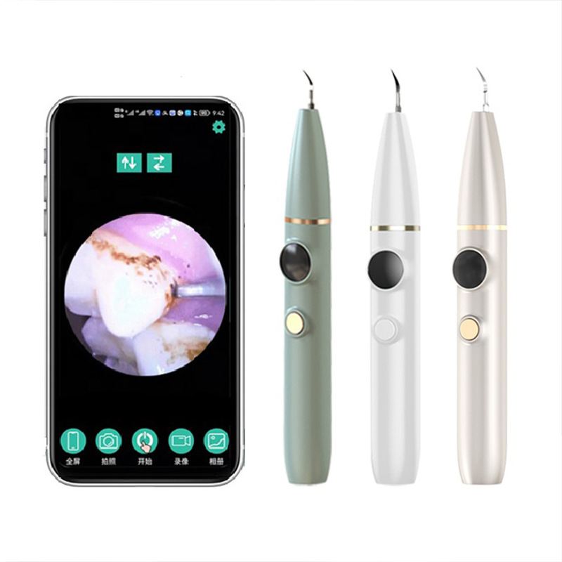 2024 New Household Device Electric Cleaning Kit Dental Calculus Remover Ultrasonic Tooth Cleaner Whitening Teeth