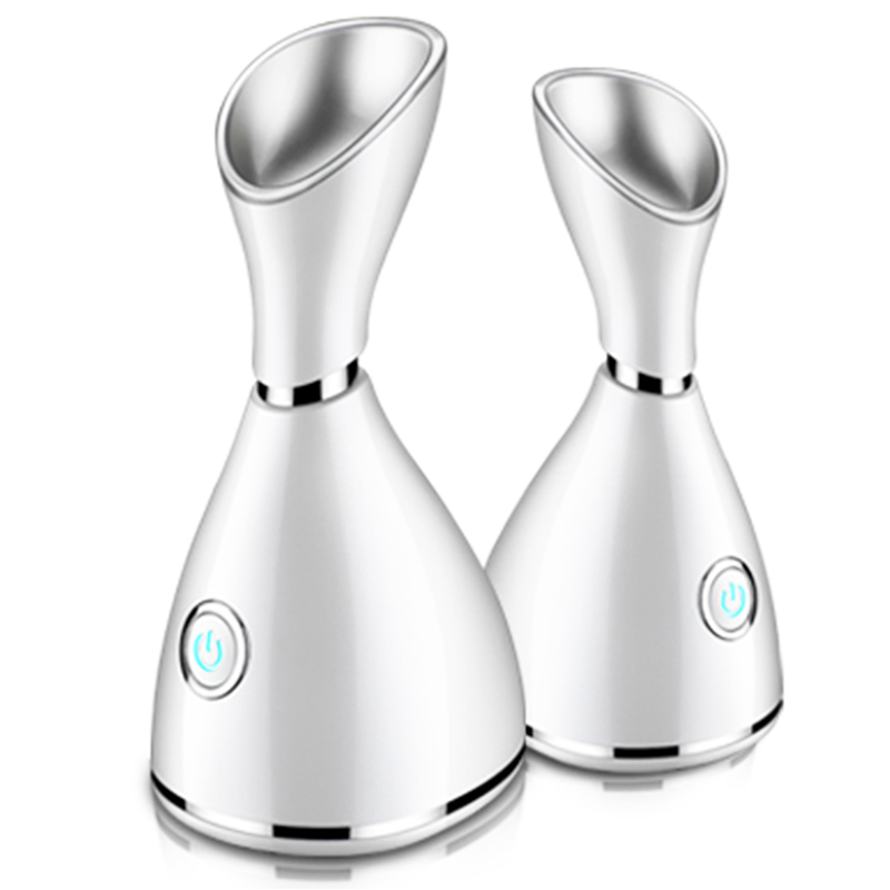 Dropshipping Handheld Nano Face Spray Household Face Care Vapozone Nano Ionic Warm Steam and Deeply Moisture Facial Steamer