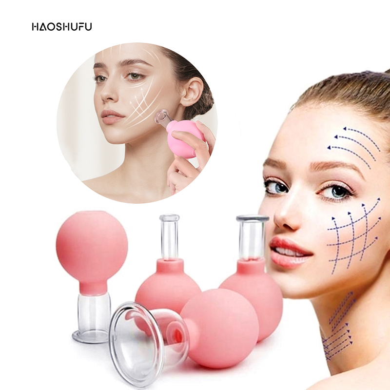 Custom Silicone Anti Cellulite Cupping Cups Massage Vacuum Suction Facial Cupping Therapy Massager