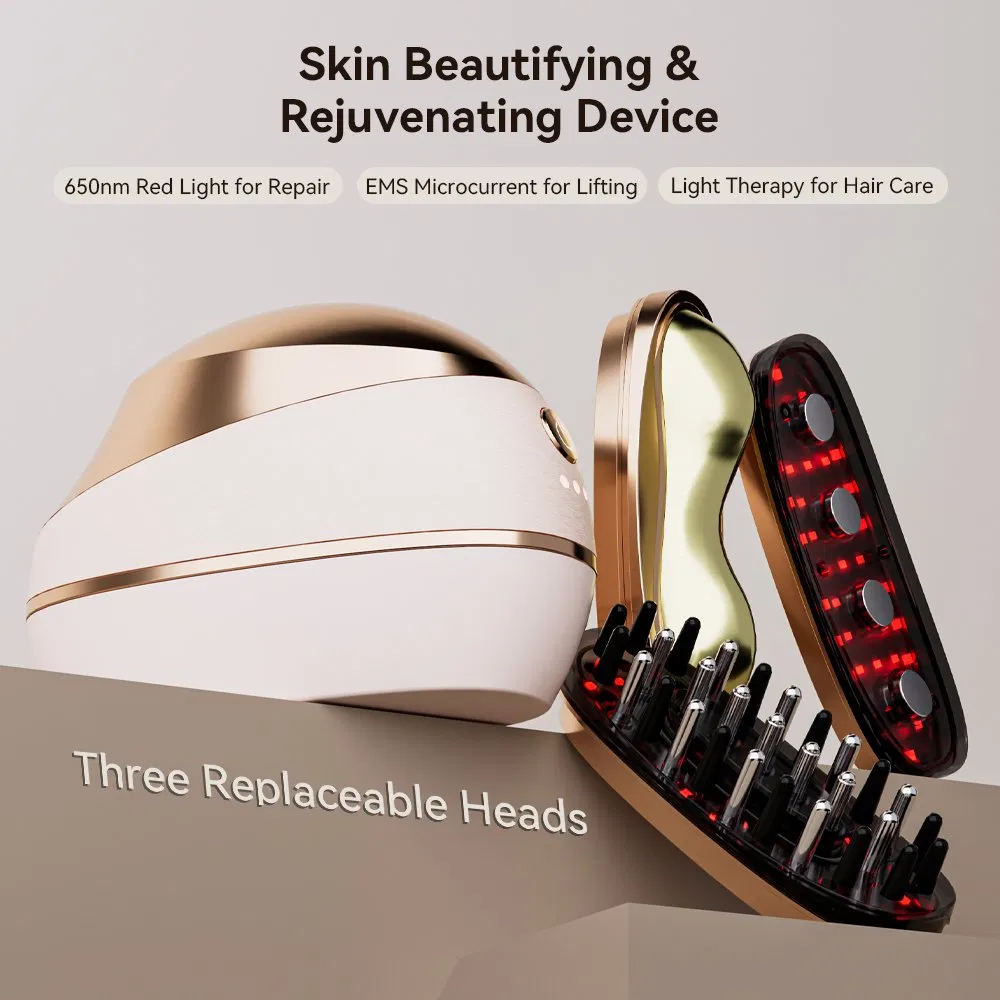 Smart EMS Facial Massager with Multiple Modes for Home Use