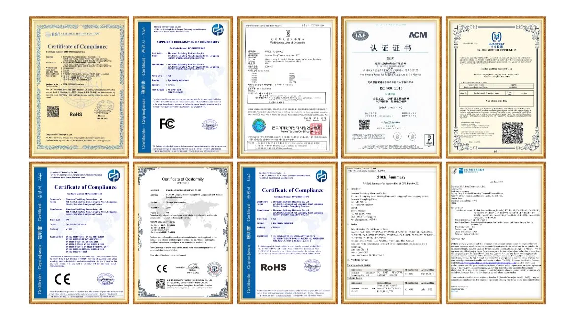 Certificates