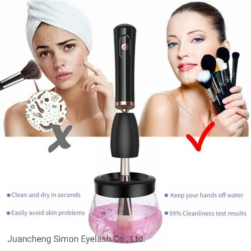 Electric Dryer Machine Fast Cleaning and Drying Portable Cosmetic Makeup Brush Cleaner
