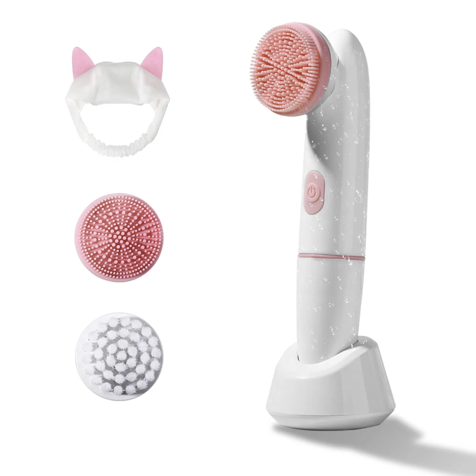 Face Beauty Care Electronic Silicone Facial Cleansing Machine Mask Brush