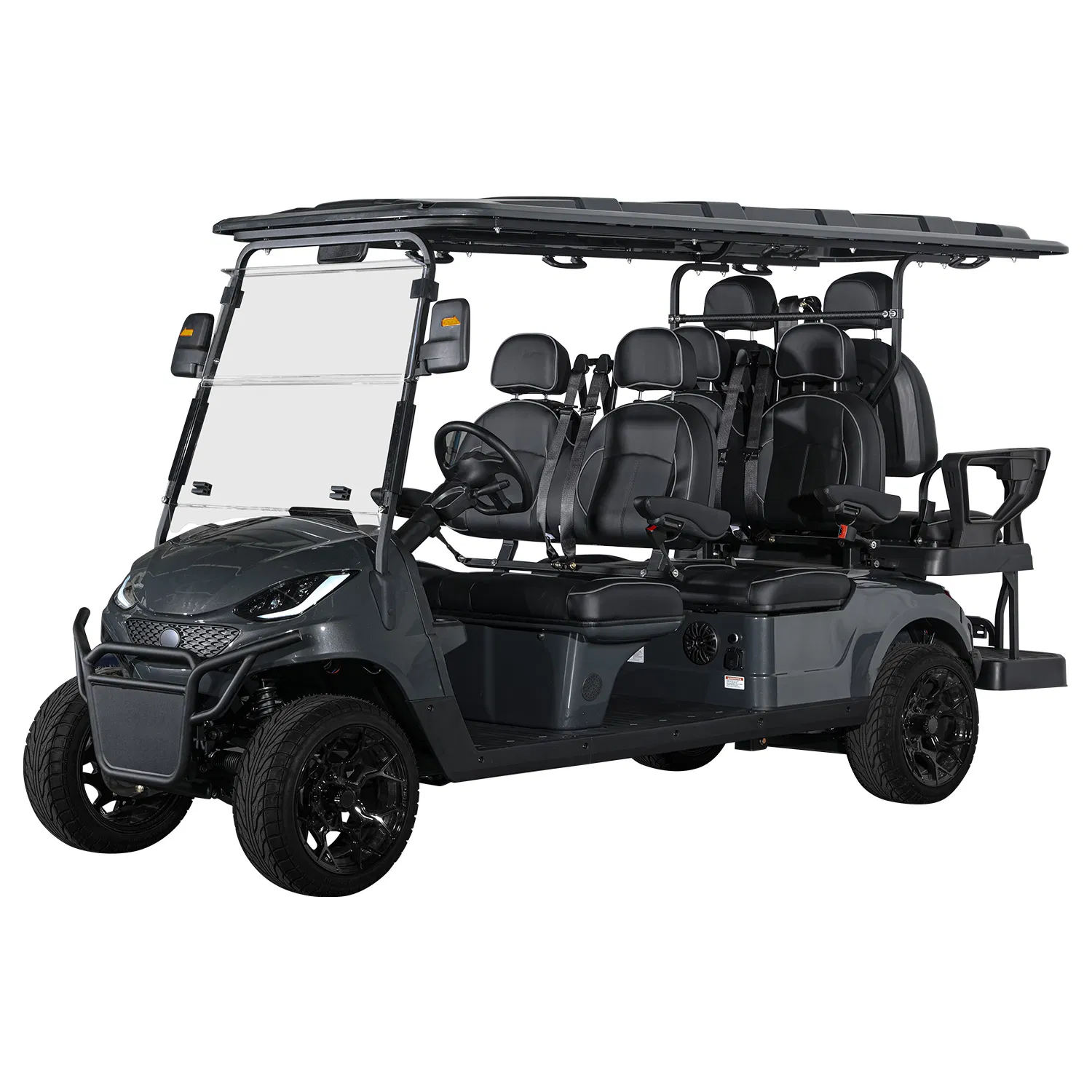 Hot Sale 6 Seater Club Car Golf Cart 4 Wheel Electric City Electric Golf Cart with Roof