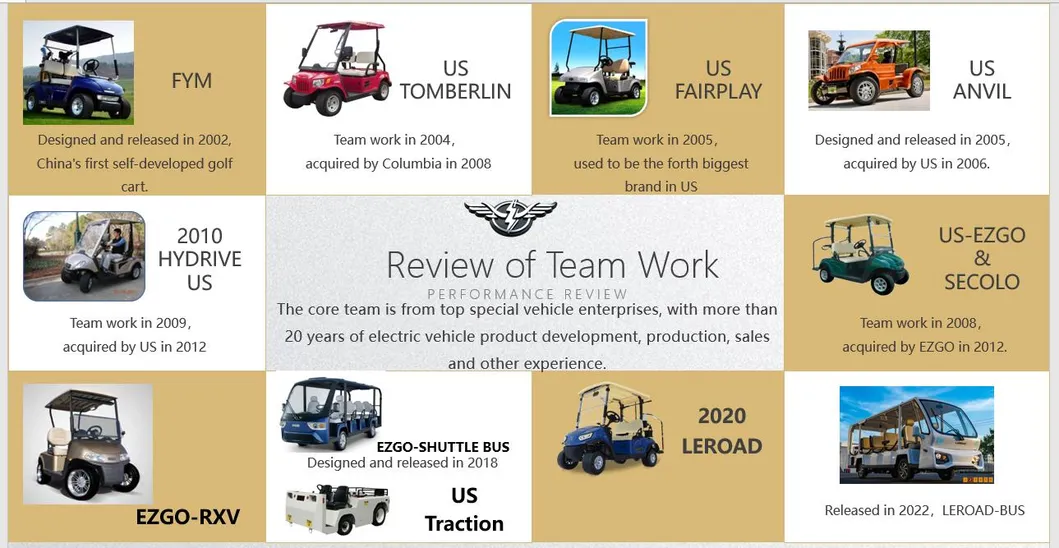 Electric Shuttle Utility Vehicle